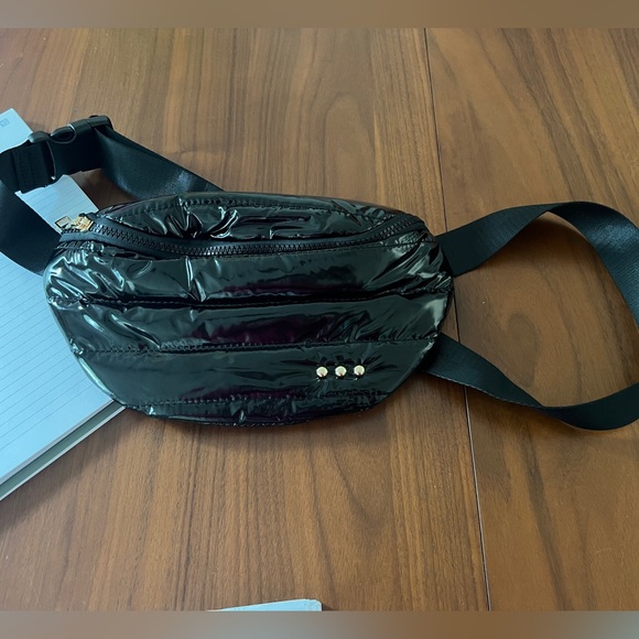 Patent Bum Bag, Pretty Simple, Black, NWT - Picture 7 of 13